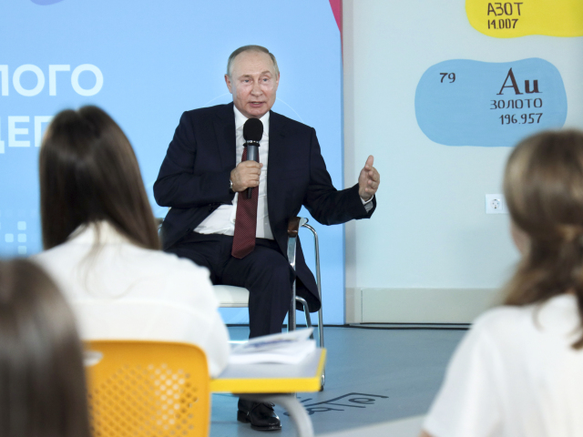 Russia Putin School Year