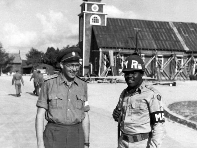 československo, vojaci, americká vojenská polícia