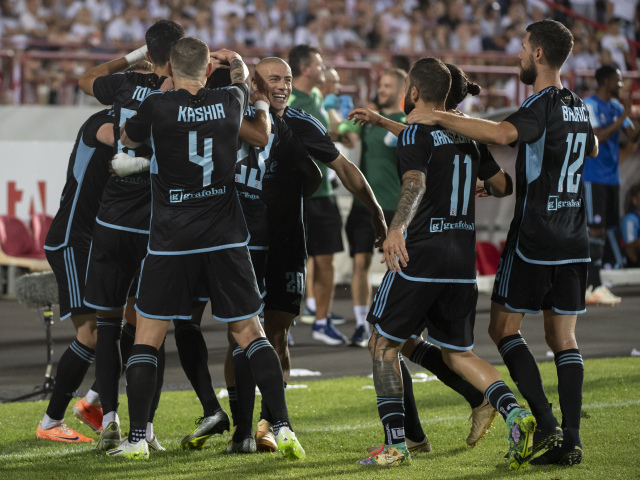 Bosna futbal LM 2. predkolo Mostar Slovan