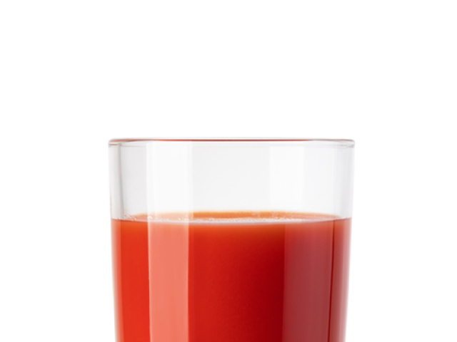 rajčinová šťava, rajčinový džús, pohár, rajčiny