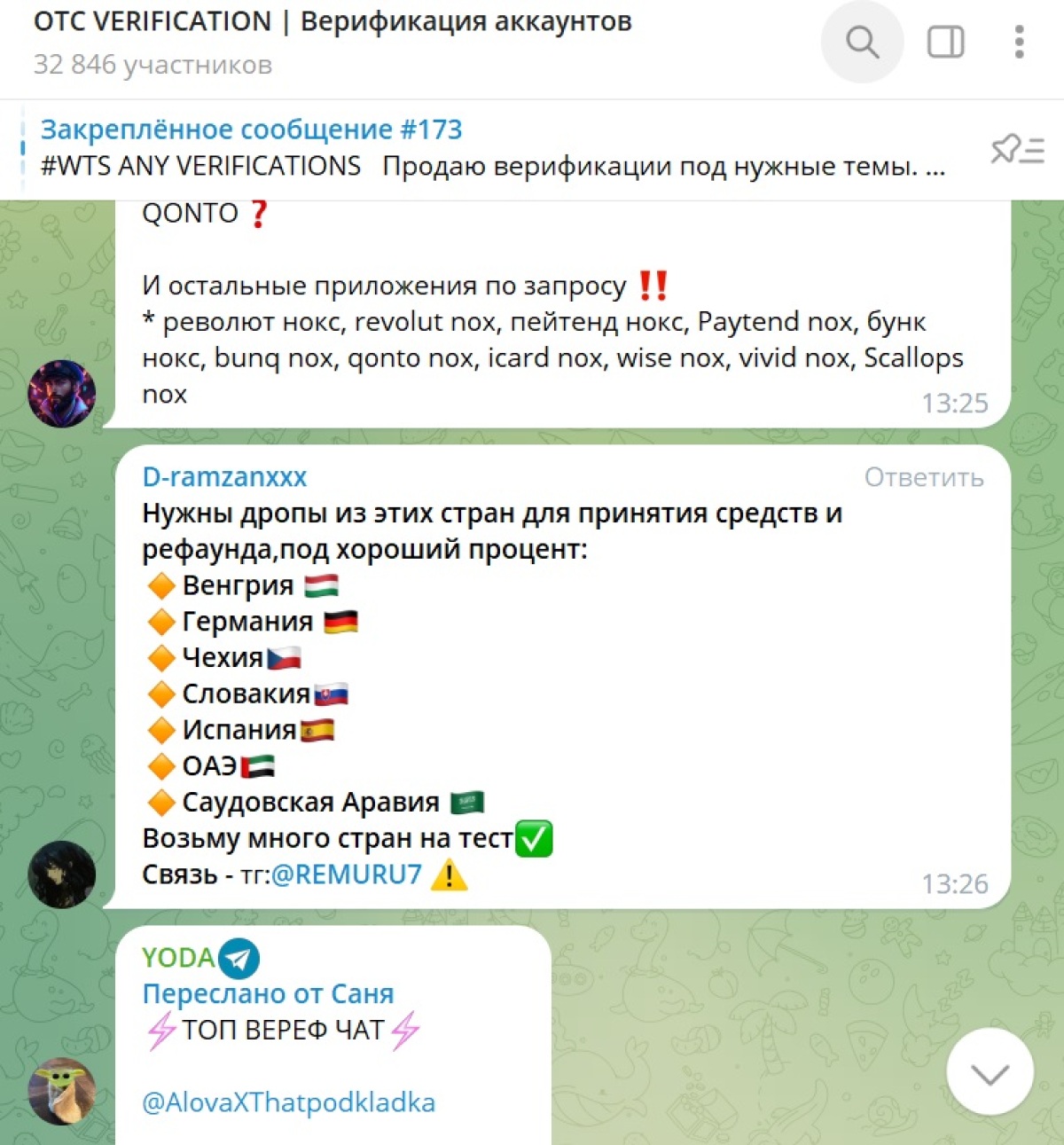 Inzeráty z telegramu
