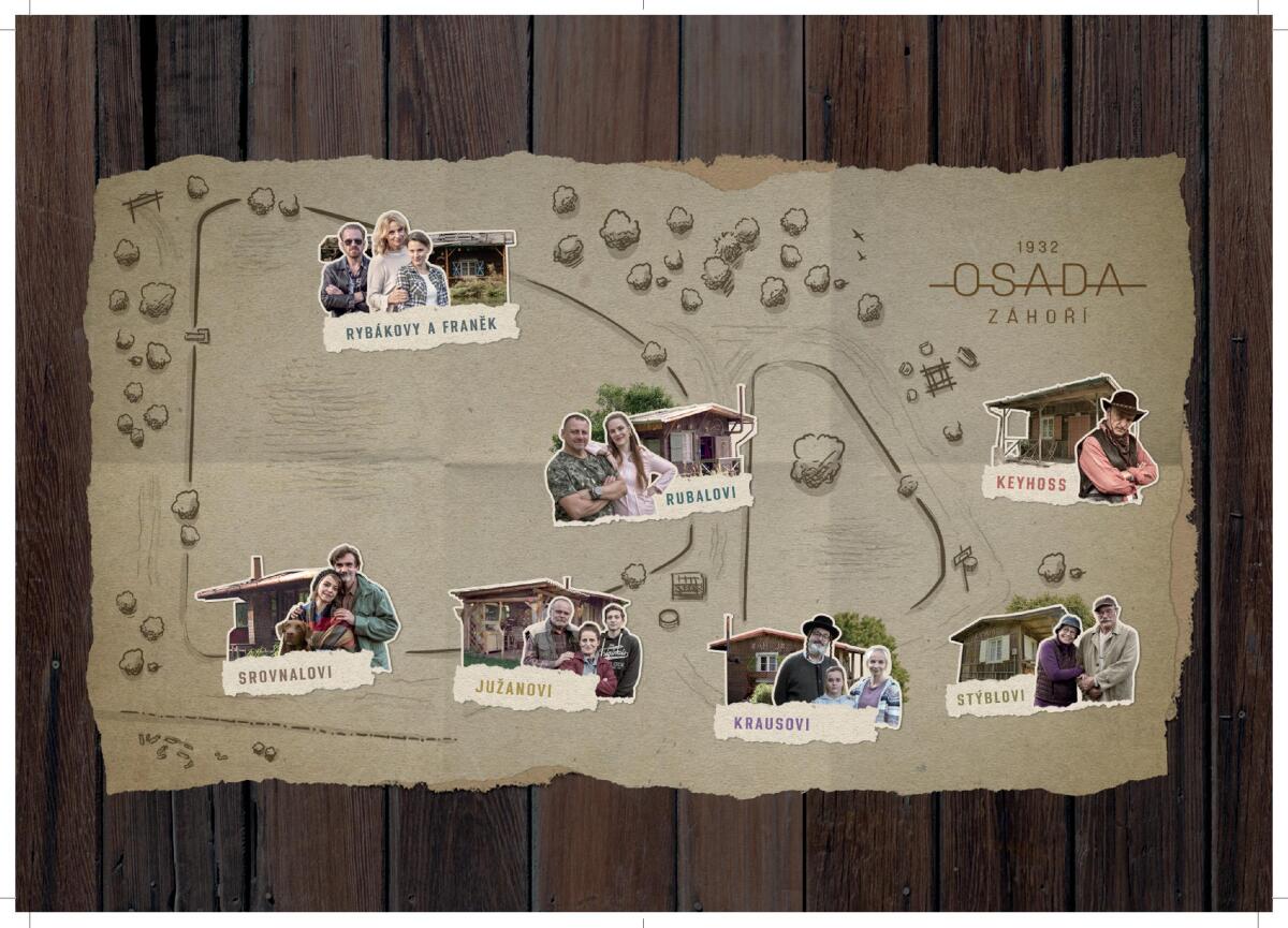 Osada mapa