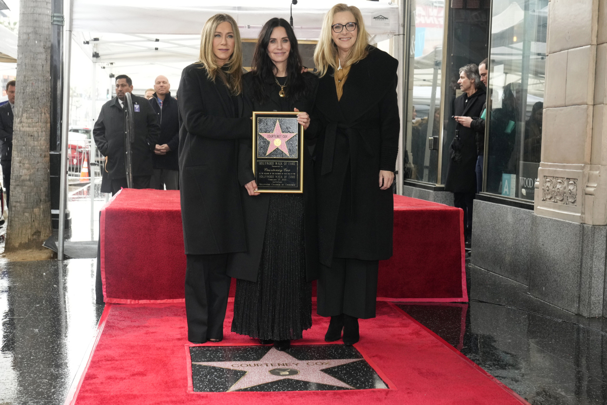 Courteney Cox Honored with a Star on the Hollywood Walk of Fame