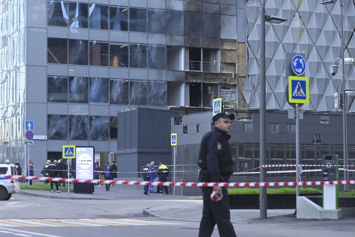 moskva, útok dronov, vojna na ukrajine
