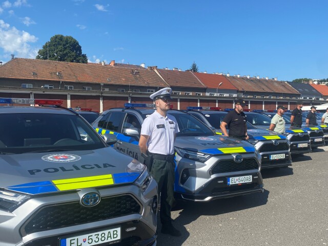 Policajné vozidlá MINV SR