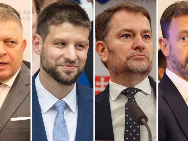 fico, heger, matovič, šimečka