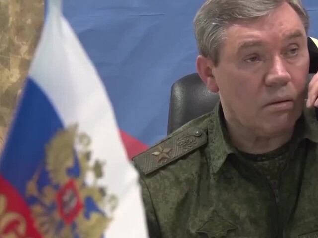Valerij Gerasimov, návšteva na záporožskom fronte