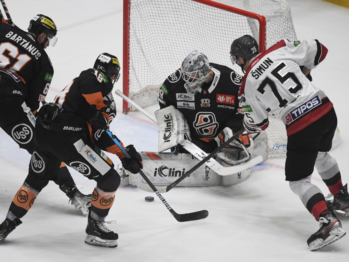SR hokej TEl extraliga 17. kolo Prešov Košice POX