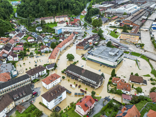 Slovinsko, Počasie, Záplavy