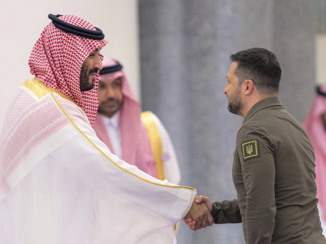 Muhammad bin Salmán, zelenskyj