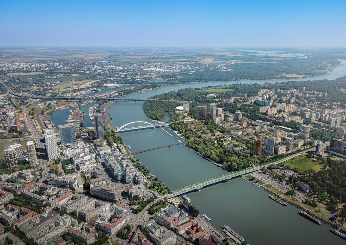 Promenádny most cez Dunaj 22