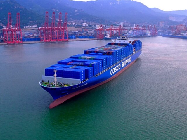 COSCO N997 - najväčšia elektrická loď na svete 2023