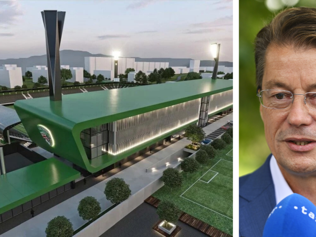 Lubos Michel a Futbal Tatran Arena