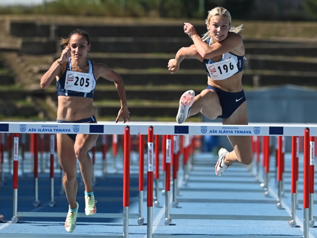 SR Trnava šport atletika MSR 100 m ženy TTX