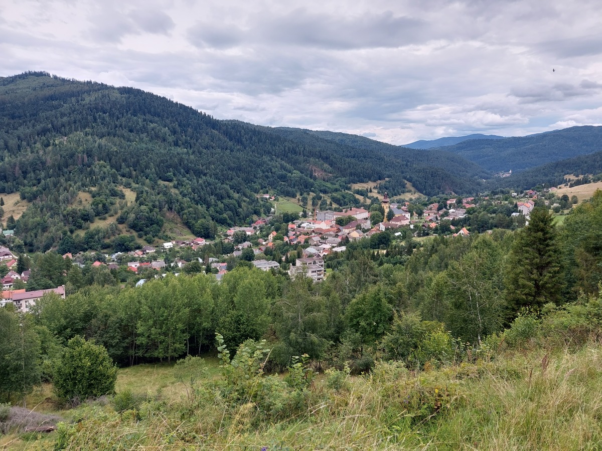 Smolník pohľad na obec