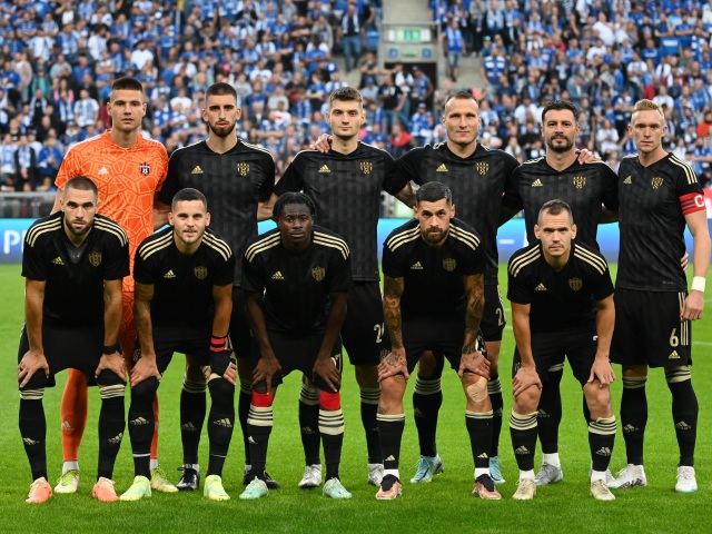 Poľsko SR Šport Futbal EKL 3. predkolo Poznaň Trnava