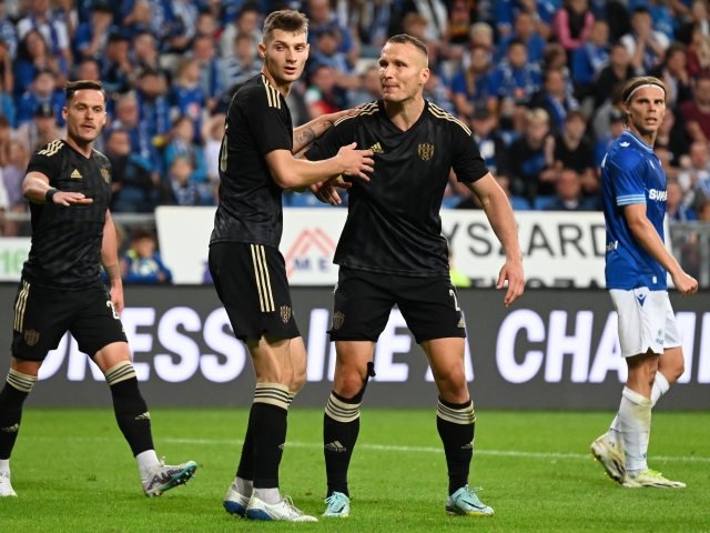 Poľsko SR Šport Futbal EKL 3. predkolo Poznaň Trnava