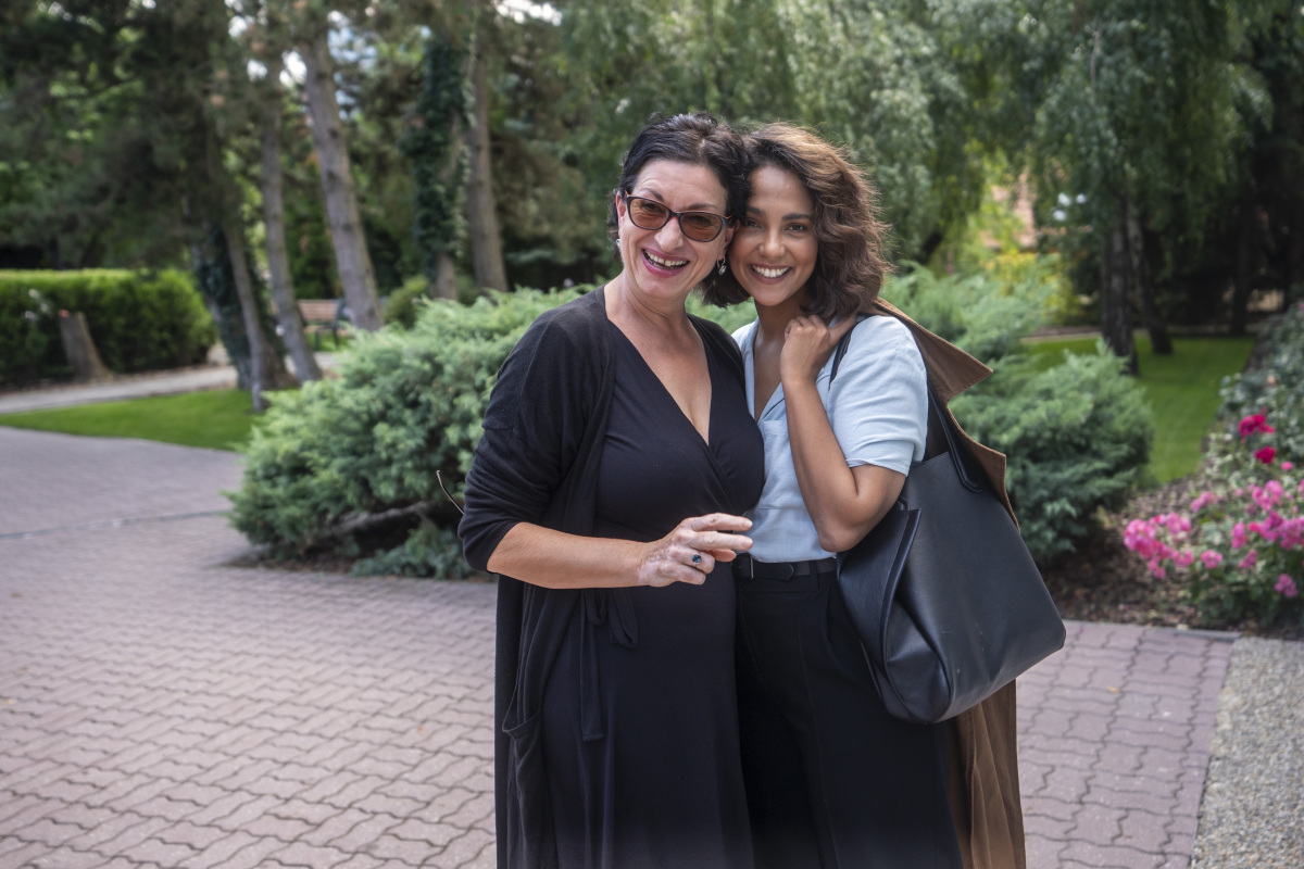 Judita Hansman (vľavo) a Alžbeta Ferencová 
