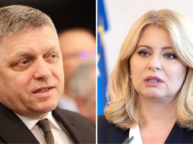 Robert Fico a Zuzana Čaputová