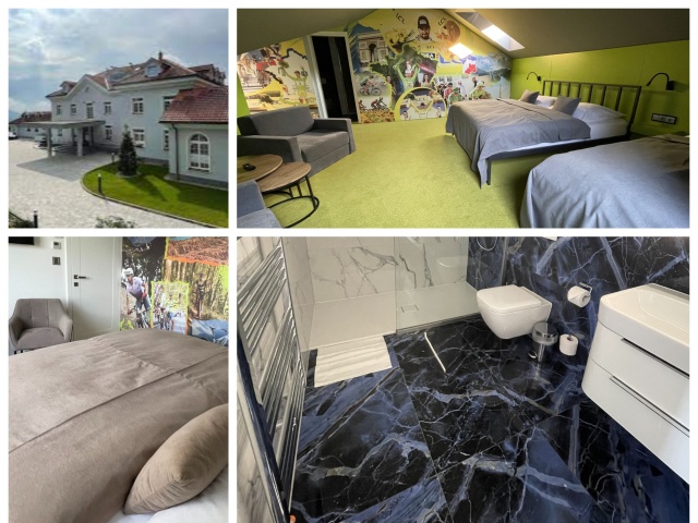 Sagan, hotel