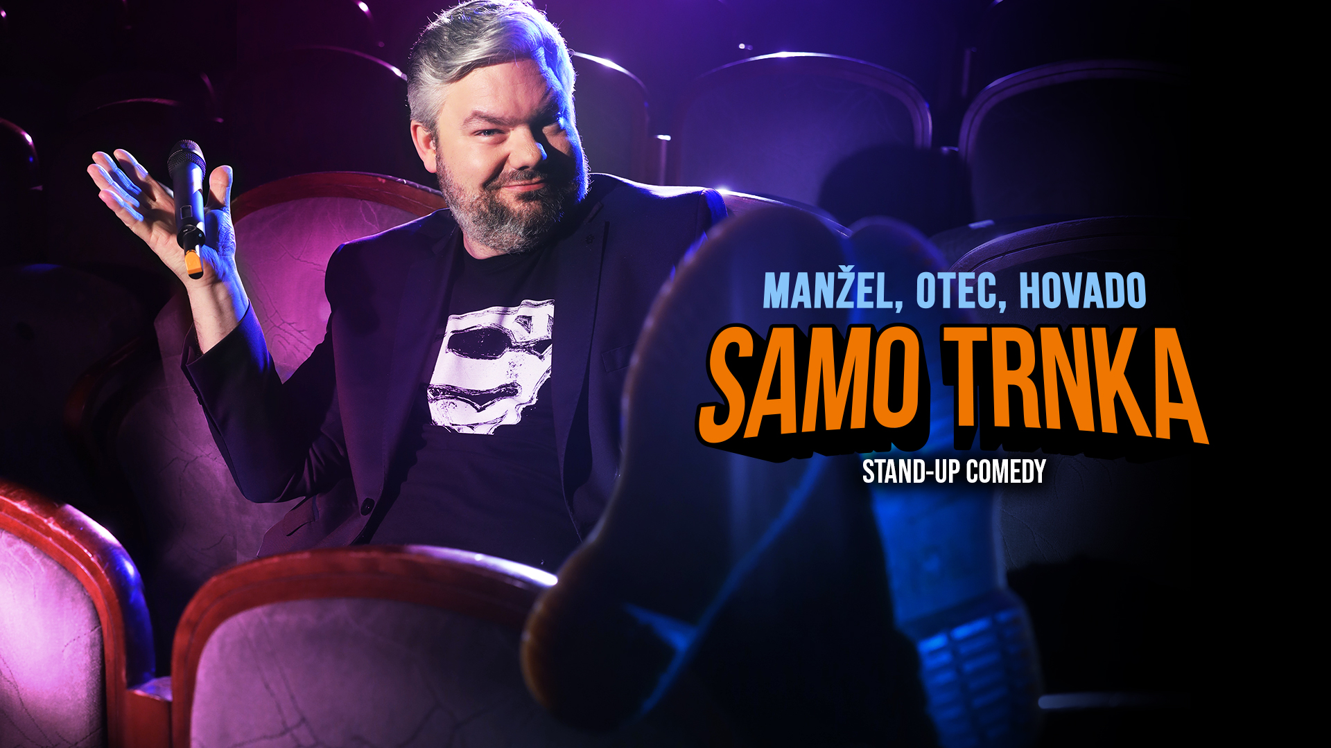 Zábavu na Voyo posilní obľúbený stand-up komik Samo Trnka.