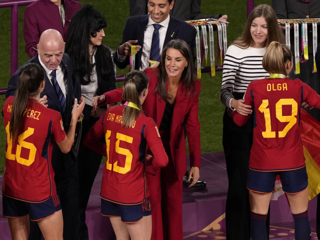 Španielska kráľovná Letizia a jej dcéra, princezná Sofia