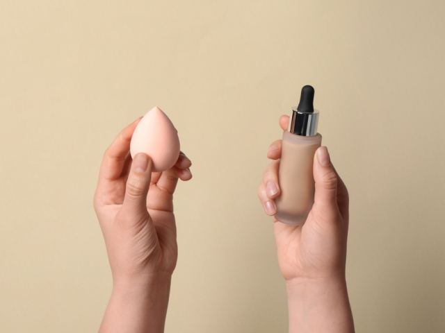 hubka, mejkap, beauty blender