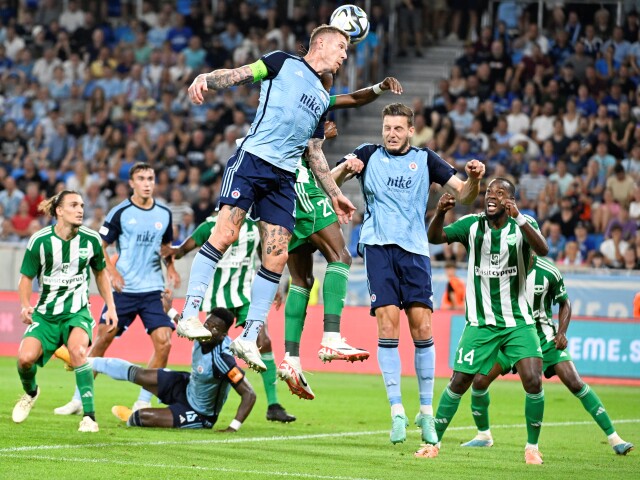SR Bratislava šport futbal EL play off 1 Slovan Limassol