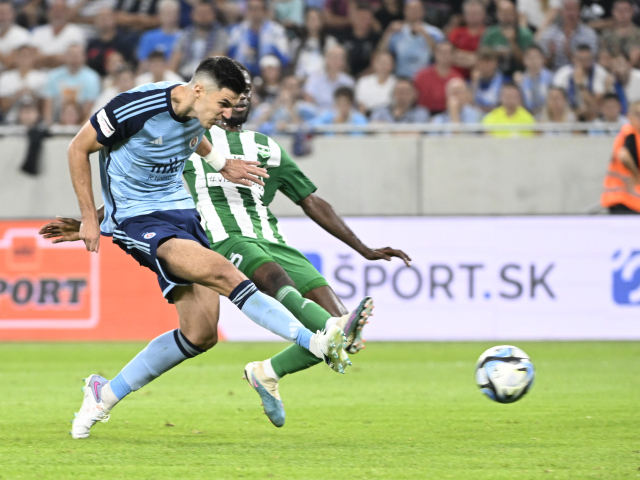 SR Bratislava šport futbal EL play off 1 Slovan Limassol