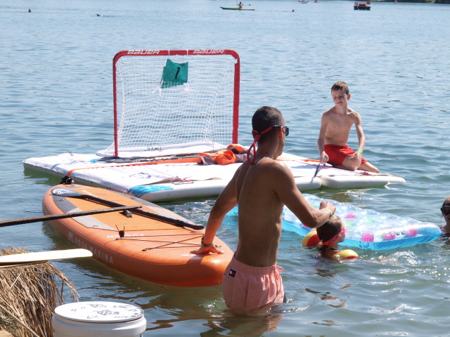 Draždiak, jazero, leto, horúčavy, BA