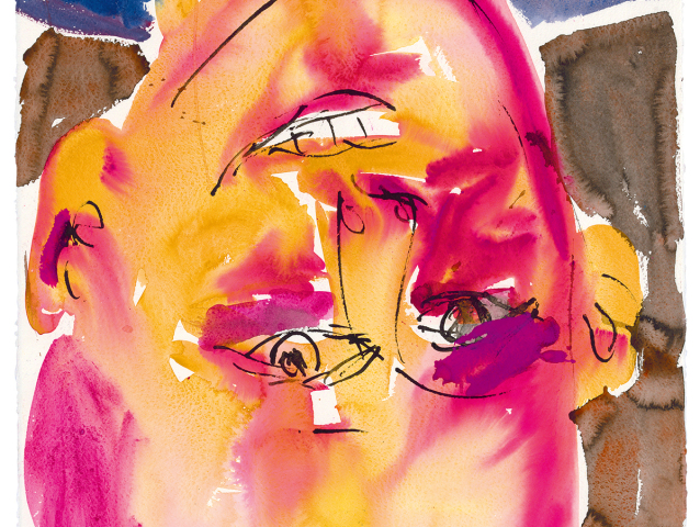 Georg Baselitz meine gelbe periode 1997-1