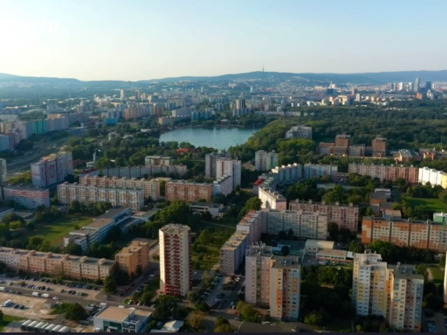 Petržalka, dron, mReportér