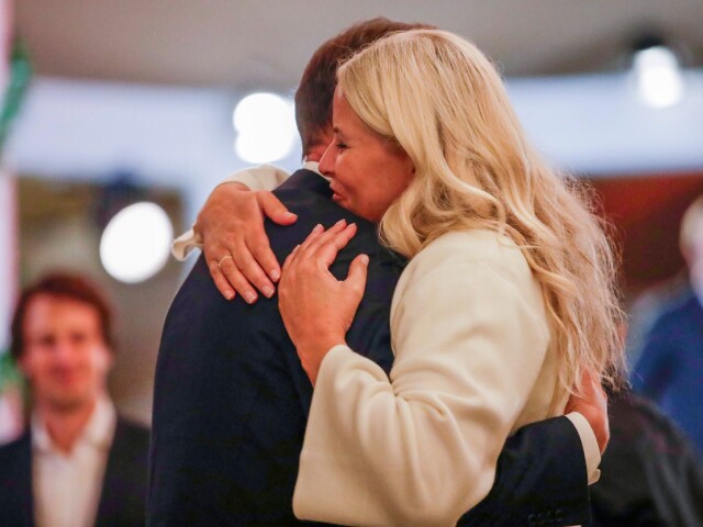Mette-Marit a jej manžel, korunný princ Haakon