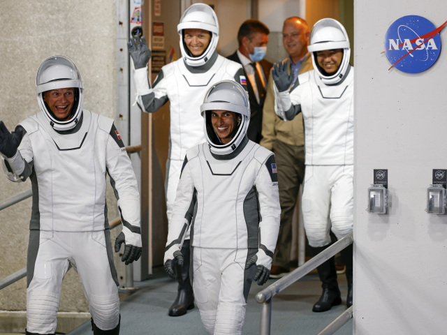 NASA SpaceX Crew-7 ISS