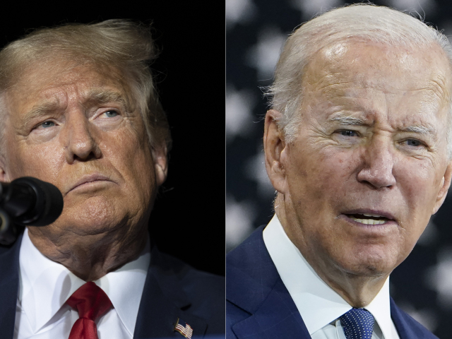 Donald Trump a Joe Biden