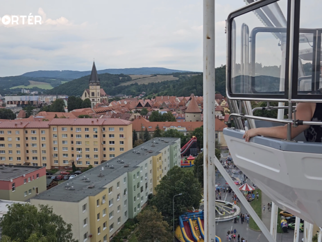 ruské koleso, bardejovský jarmok, mReportér