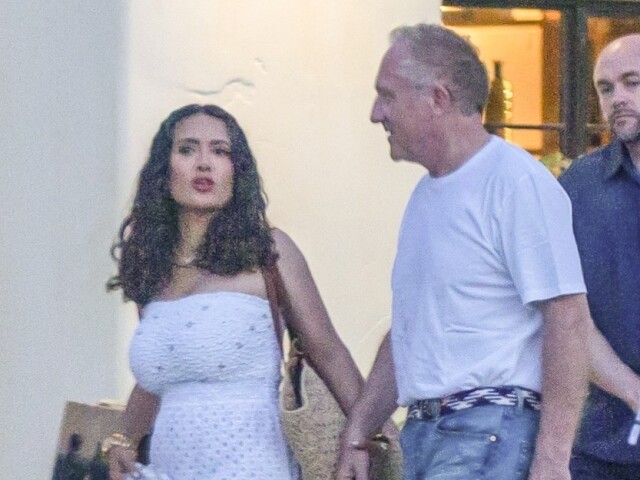 Salma Hayek a jej manžel, podnikateľ Francois Pinault 