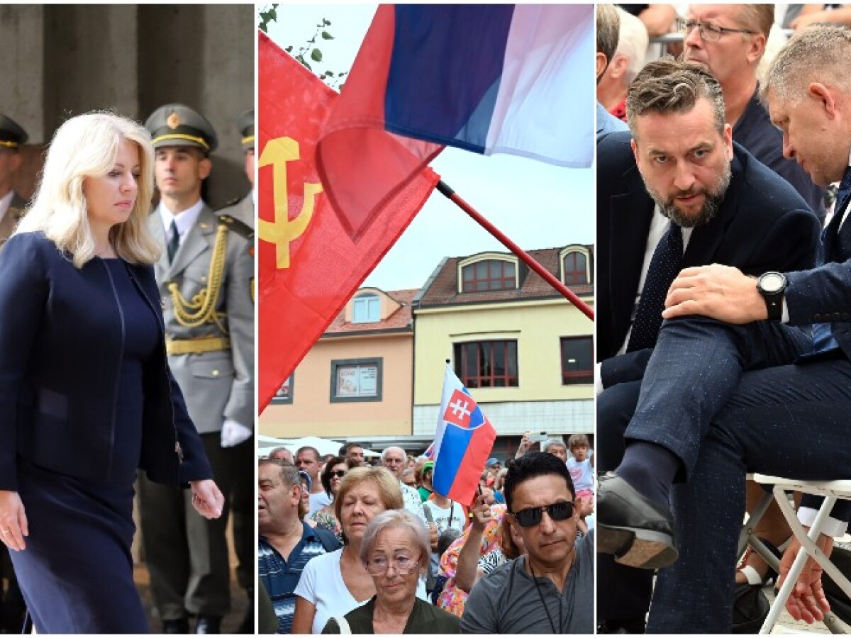 čaputová, fico, blaha, snp, zvolen, banská bystrica