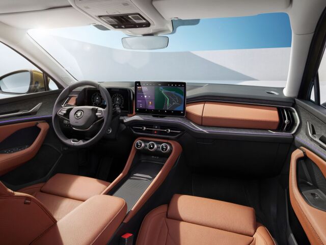 Škoda Superb a Kodiaq - interiér 2023
