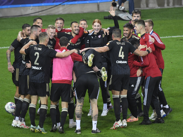 SR Futbal EKL play off odveta Dnipro 1 Trnava KEX
