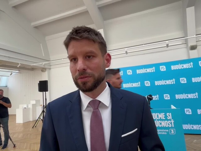 Predseda Progresívneho Slovenska Michal Šimečka