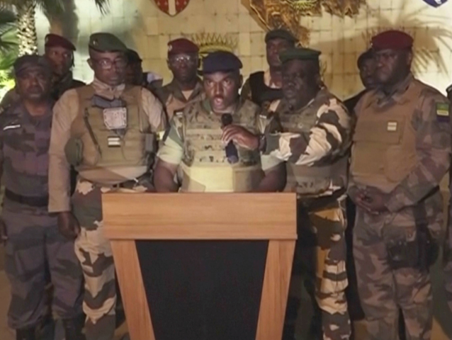 Gabon, Libreville, junta, Afrika