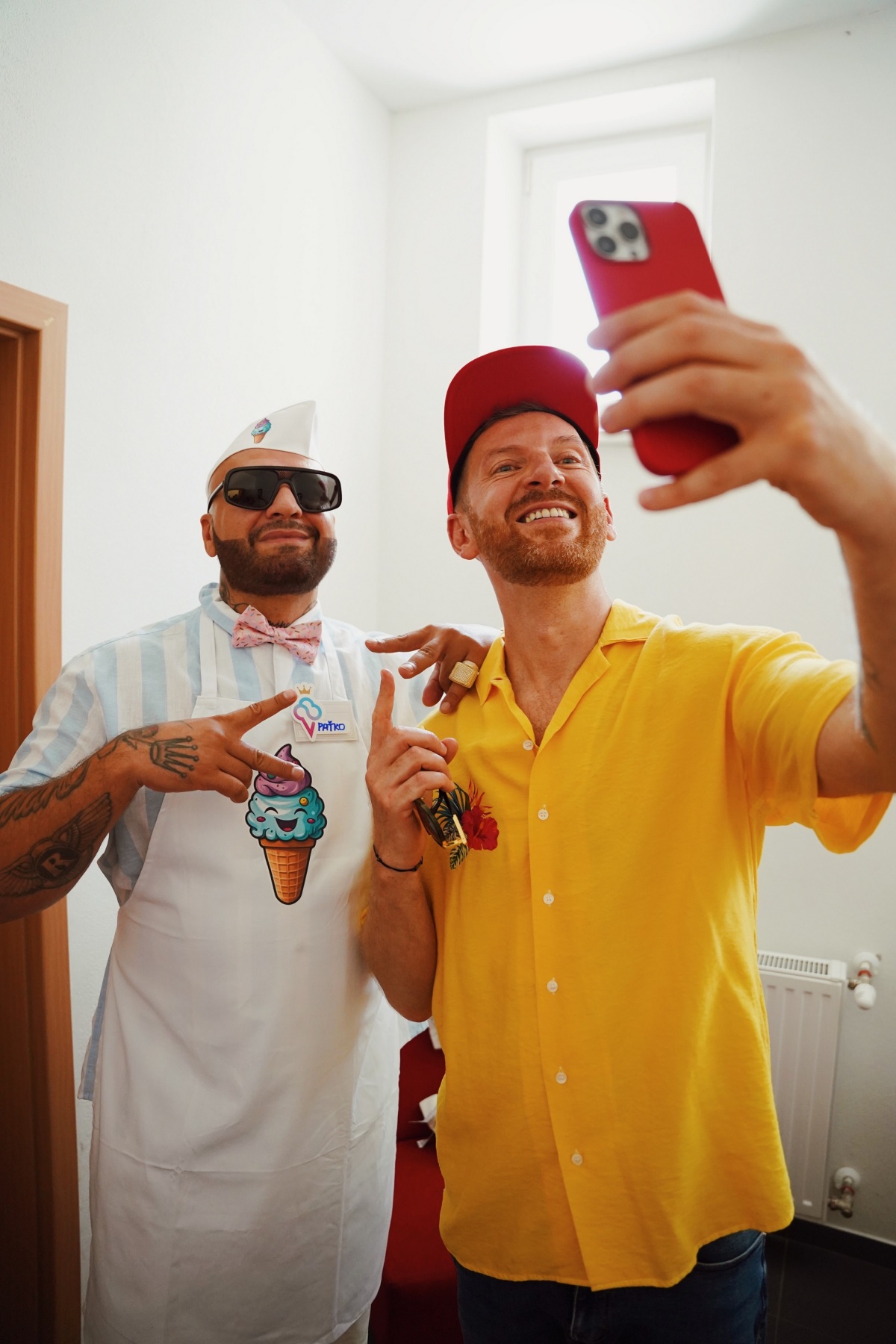 Miro Jaroš a Patrik Rytmus Vrbovský