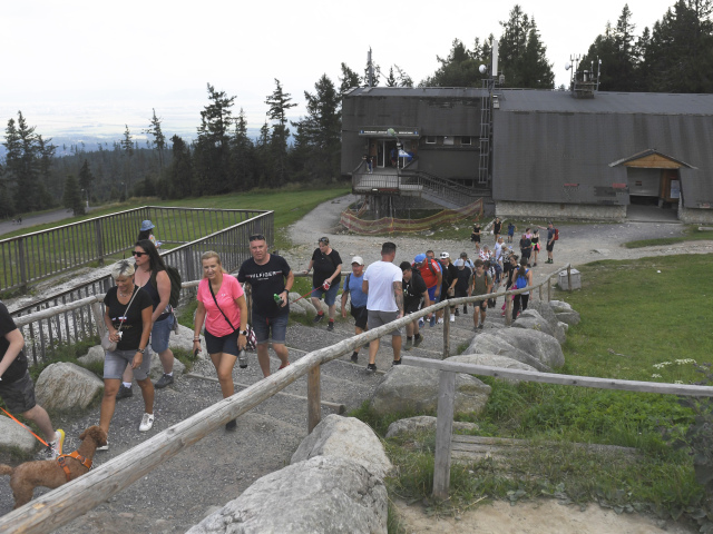 SR Vysoké Tatry turistika leto POX