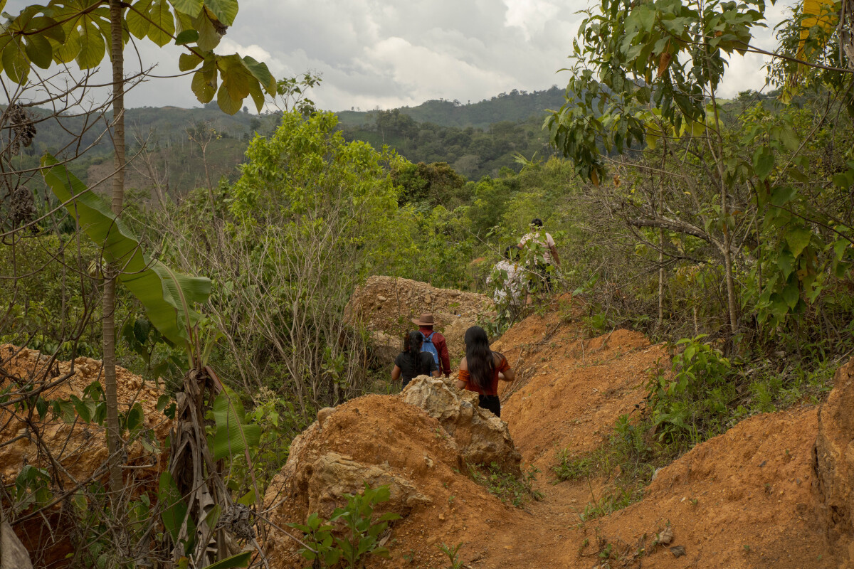 la reina, honduras, zosuv pody