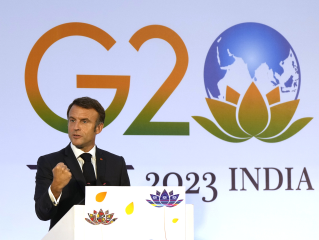 macron, G20