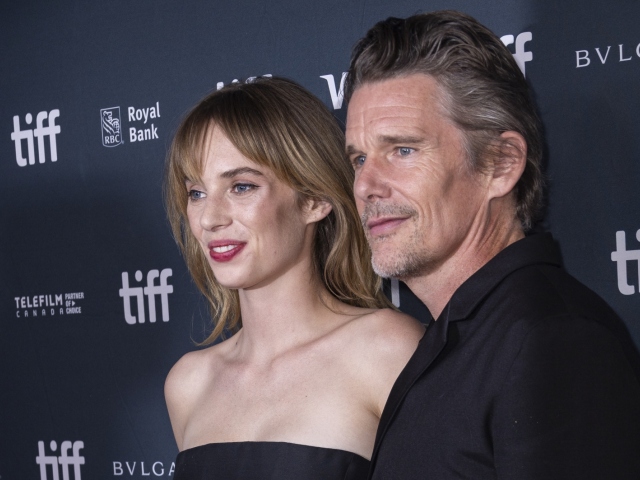 Ethan Hawke a jeho dcéra Maya Hawke