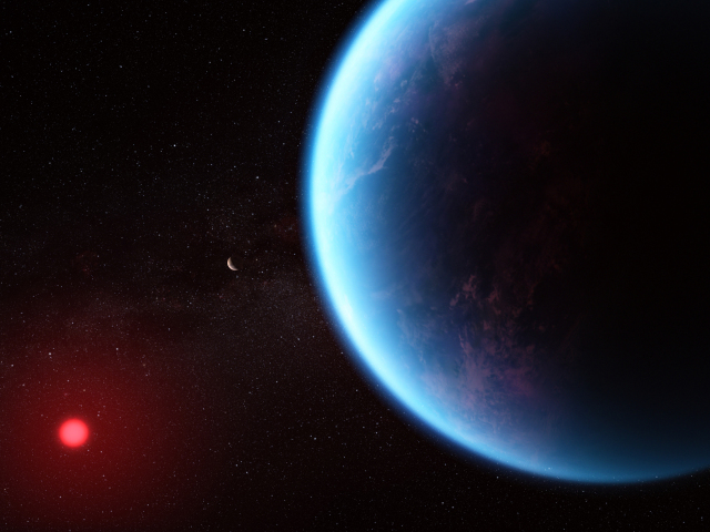 Planeta K2-18b Webbov teleskop NASA