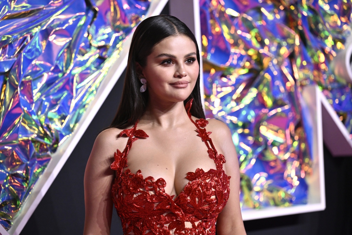 Speváčka Selena Gomez.