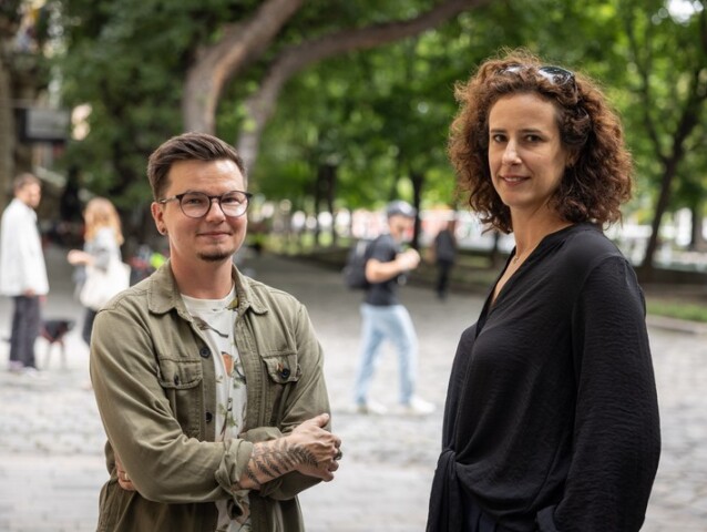 Marvin Horvat a Soňa G. Lutherová